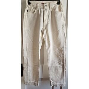 Vintage bongo for girls Sz‎ 5-R INSEAM 28 MIESTONE STRAIGHT LEG natural